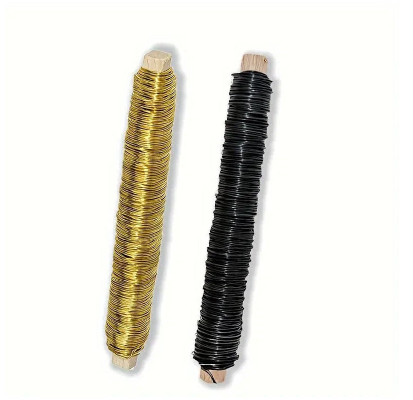 Alambre Floral de Metal Colores Variados