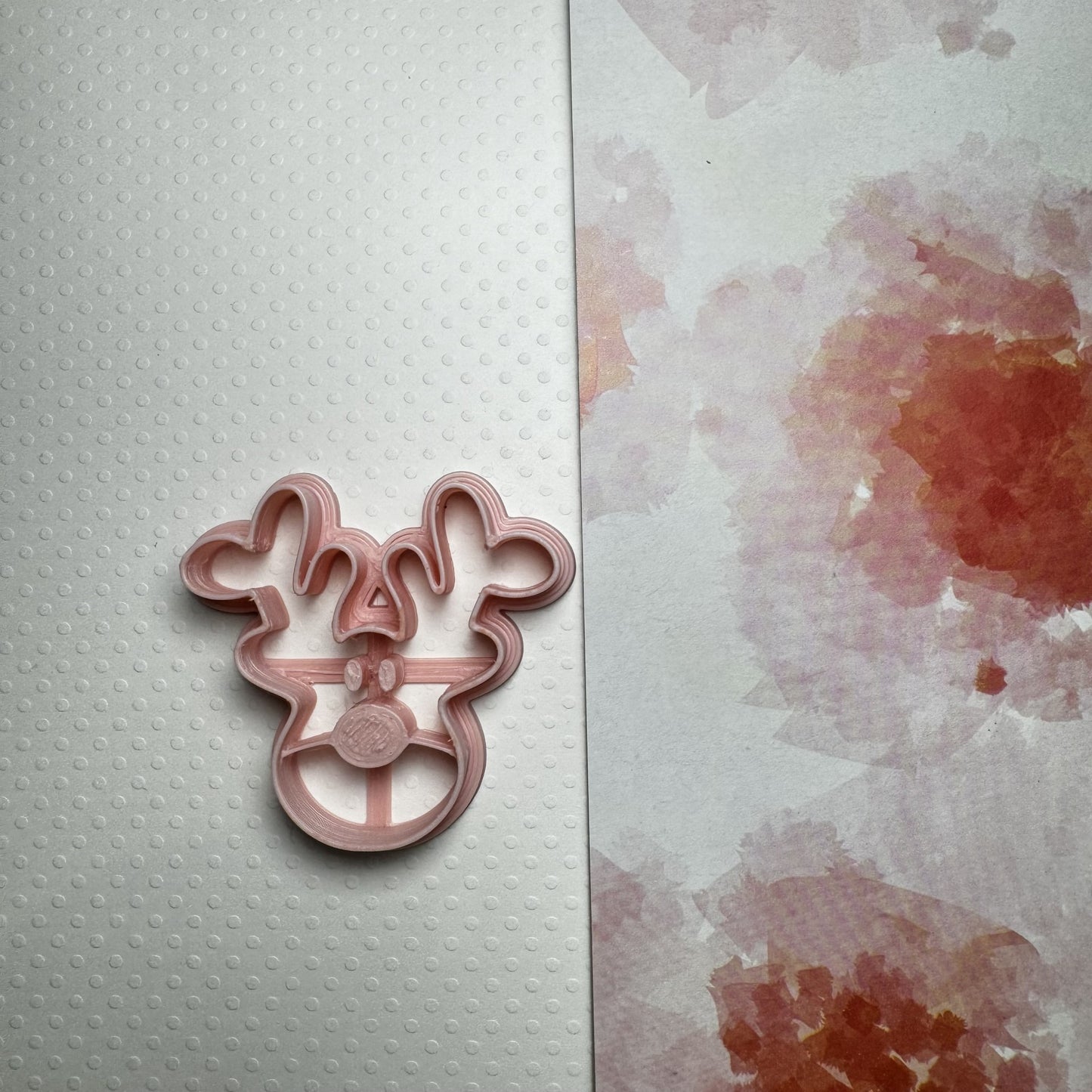 Cortador para Arcilla Polimérica  CARA GNOMO NAVIDAD - M043