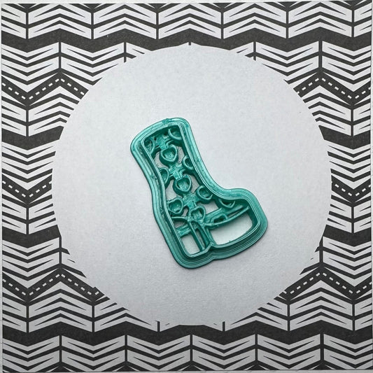 Cortador para Arcilla Polimérica BOTA CON CORAZONES -M094