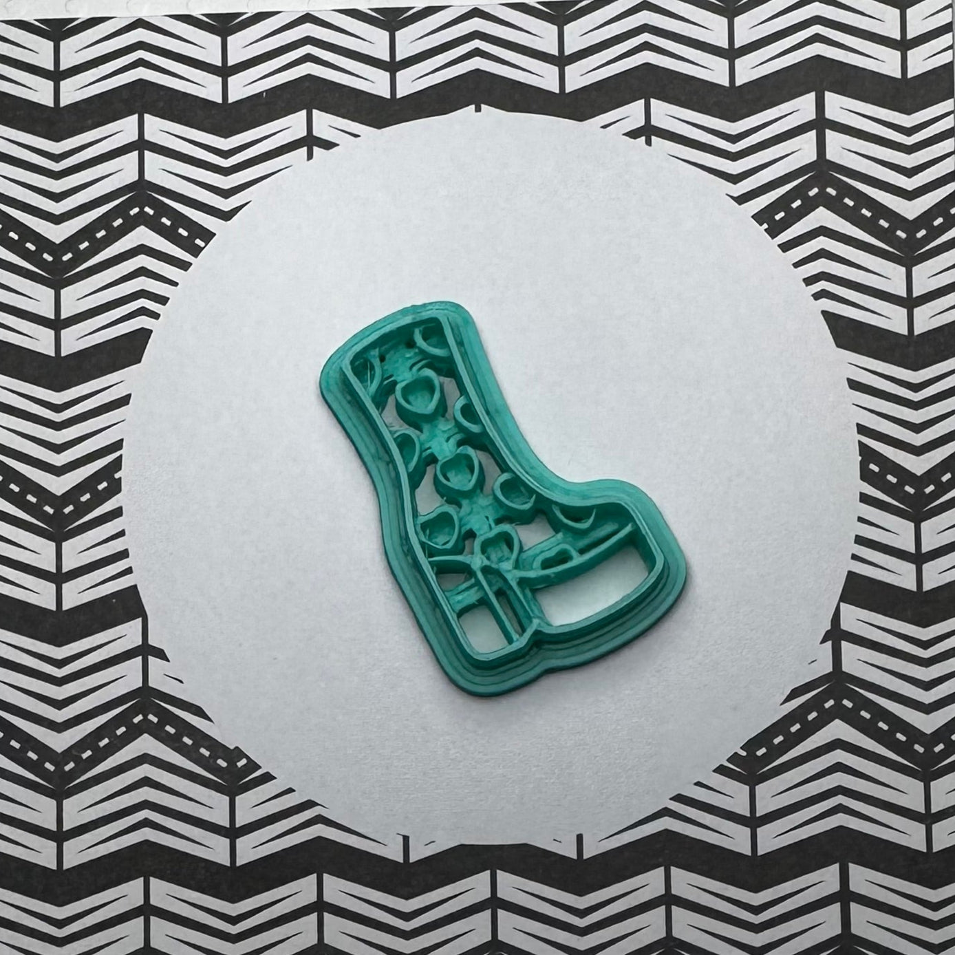 Cortador para Arcilla Polimérica BOTA CON CORAZONES -M094