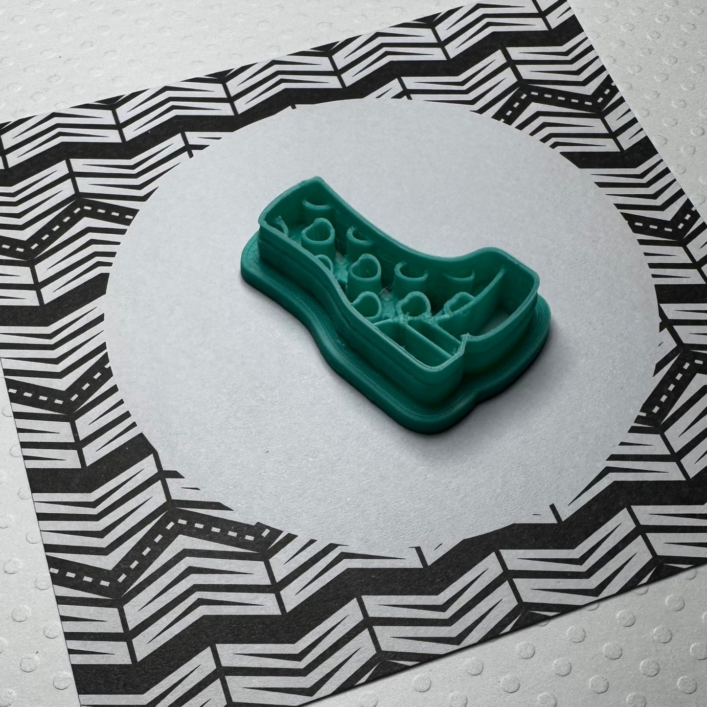 Cortador para Arcilla Polimérica BOTA CON CORAZONES -M094