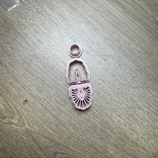 Cuchilla para arcilla polimérica ARCO IRIS Riscado - 3 Piezas - M085