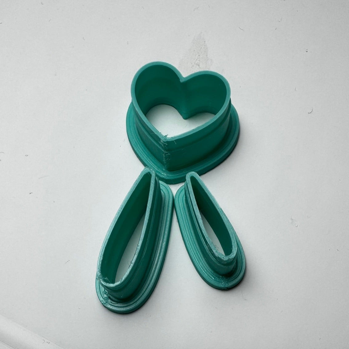 Cortador para Arcilla Polimérica CORAZON CON GOTAS - M113