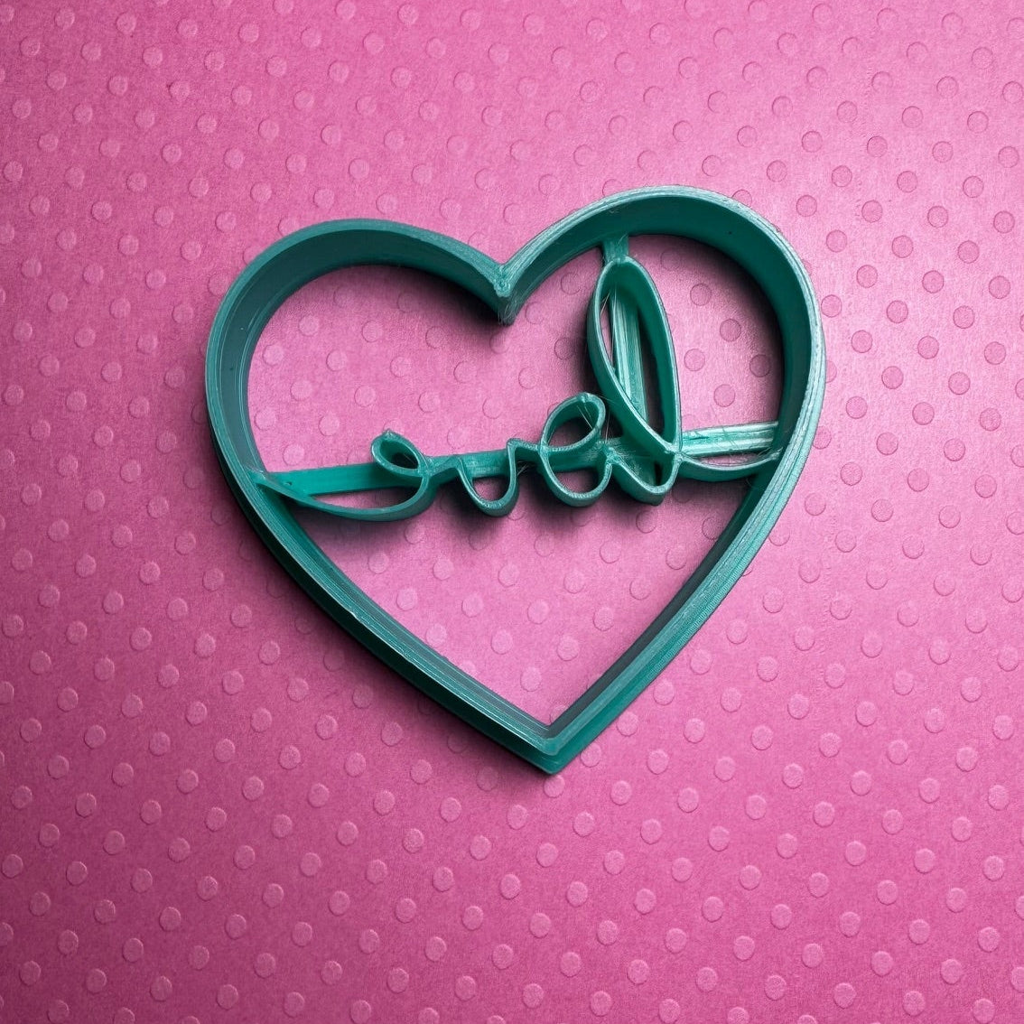 Cortador para Arcilla Polimérica CORAZON LOVE - M101