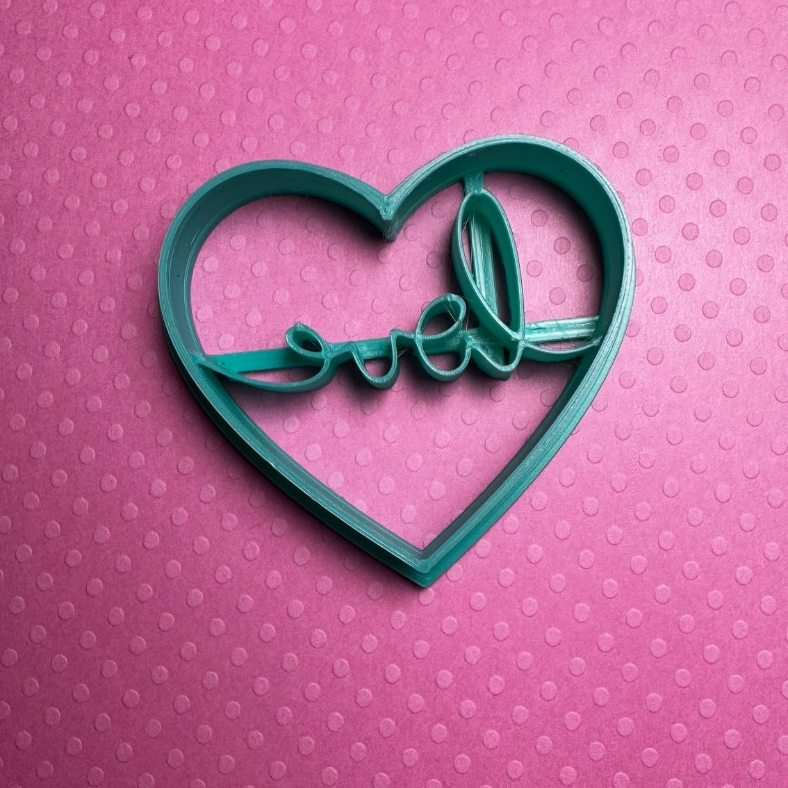 Cortador para Arcilla Polimérica CORAZON LOVE - M101