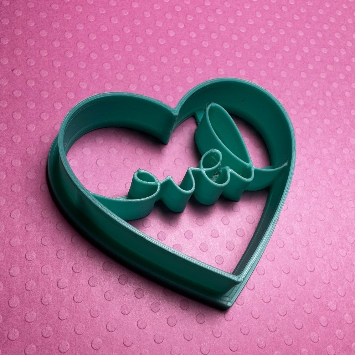 Cortador para Arcilla Polimérica CORAZON LOVE - M101