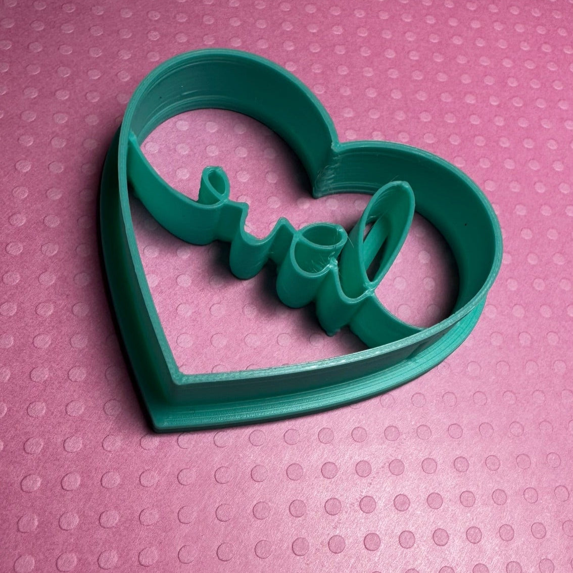 Cortador para Arcilla Polimérica CORAZON LOVE - M101