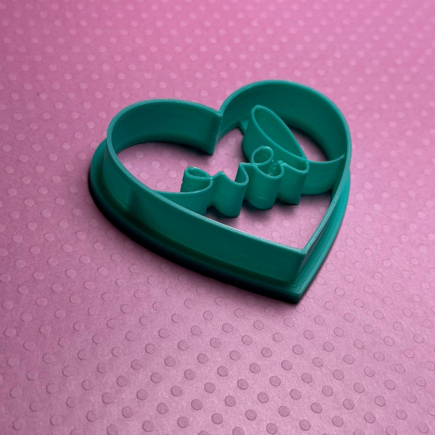 Cortador para Arcilla Polimérica CORAZON LOVE - M101