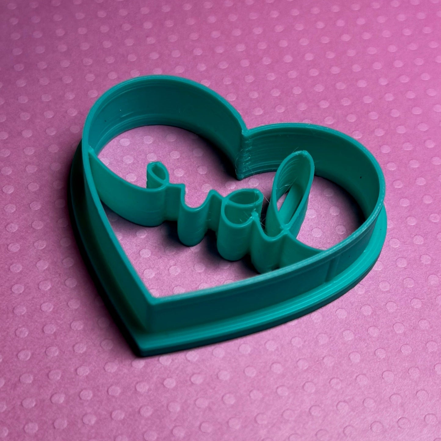 Cortador para Arcilla Polimérica CORAZON LOVE - M101