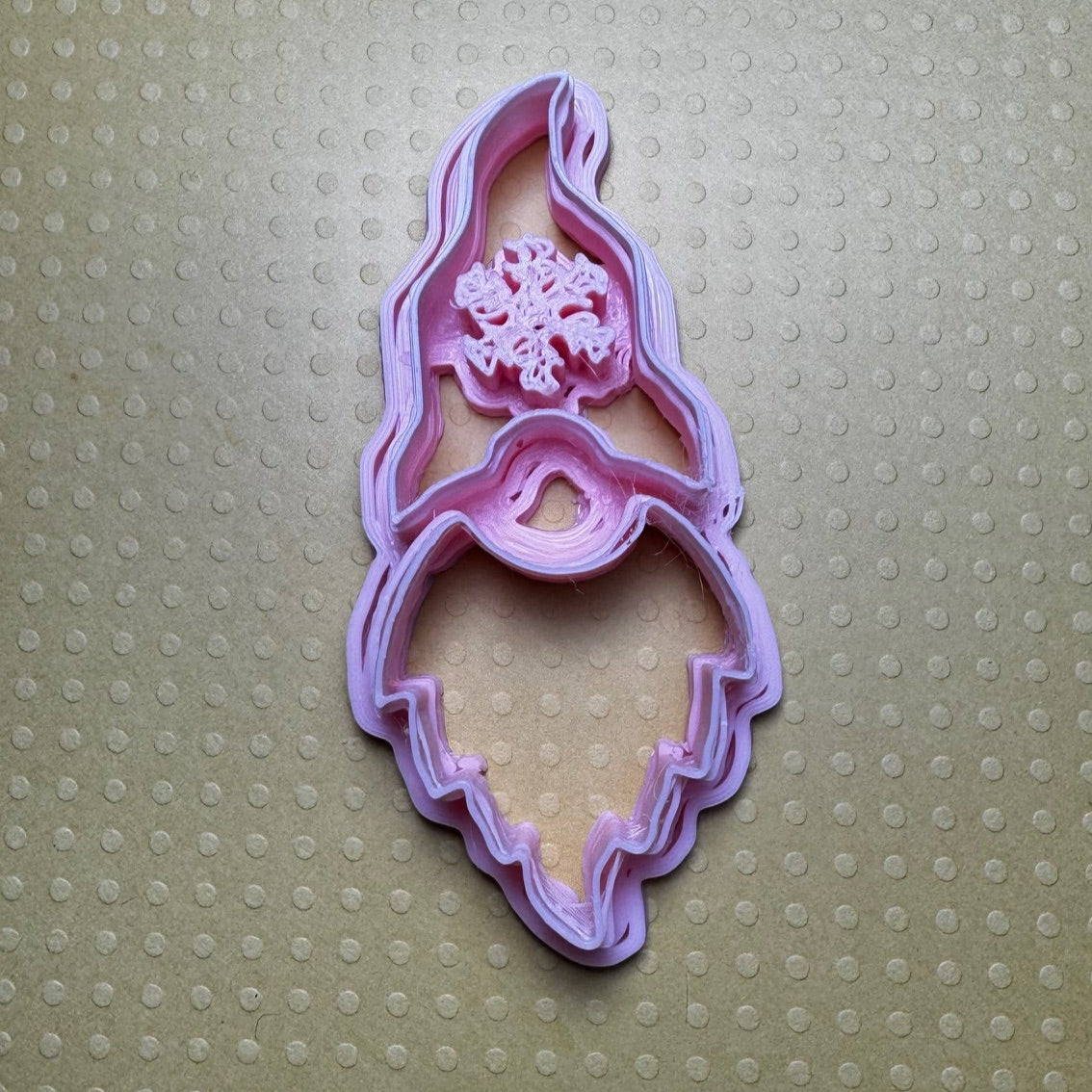 Cortador para Arcilla Polimérica NAVIDAD CARA GNOMO - M043