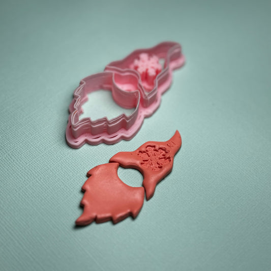 Cortador para Arcilla Polimérica NAVIDAD CARA GNOMO - M043