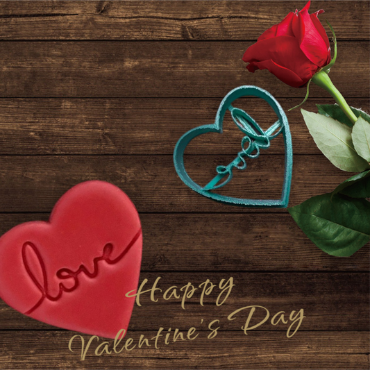 Cortador para Arcilla Polimérica CORAZON LOVE - M101