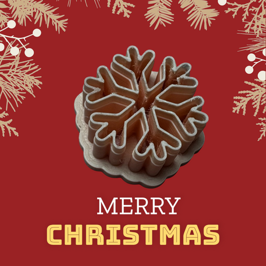 Cortador para Arcilla Polimérica FLOCOS DE NIEVE -M068