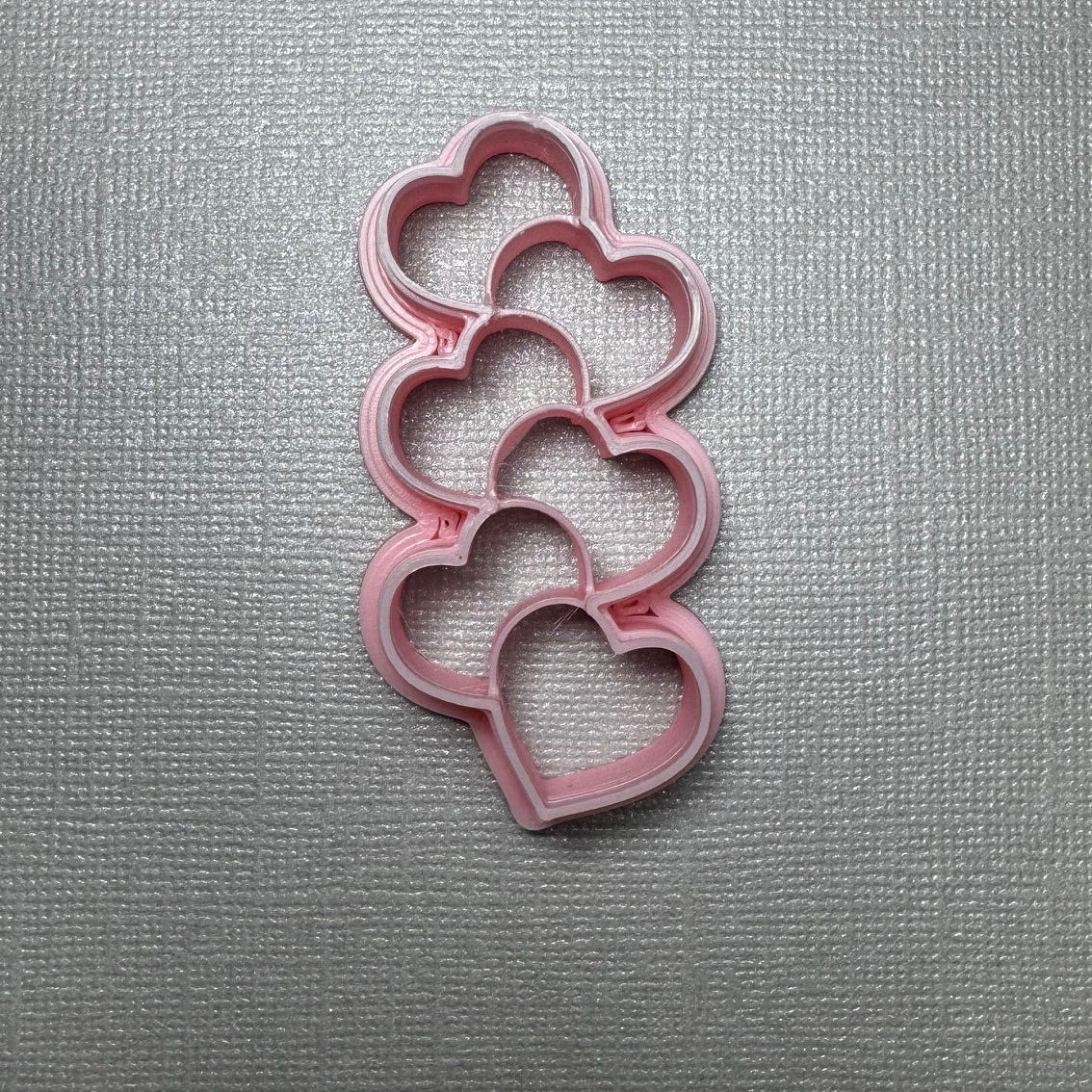 Cortador para Arcilla Polimérica PASADOR CORAZONES TRANSADOS -M116