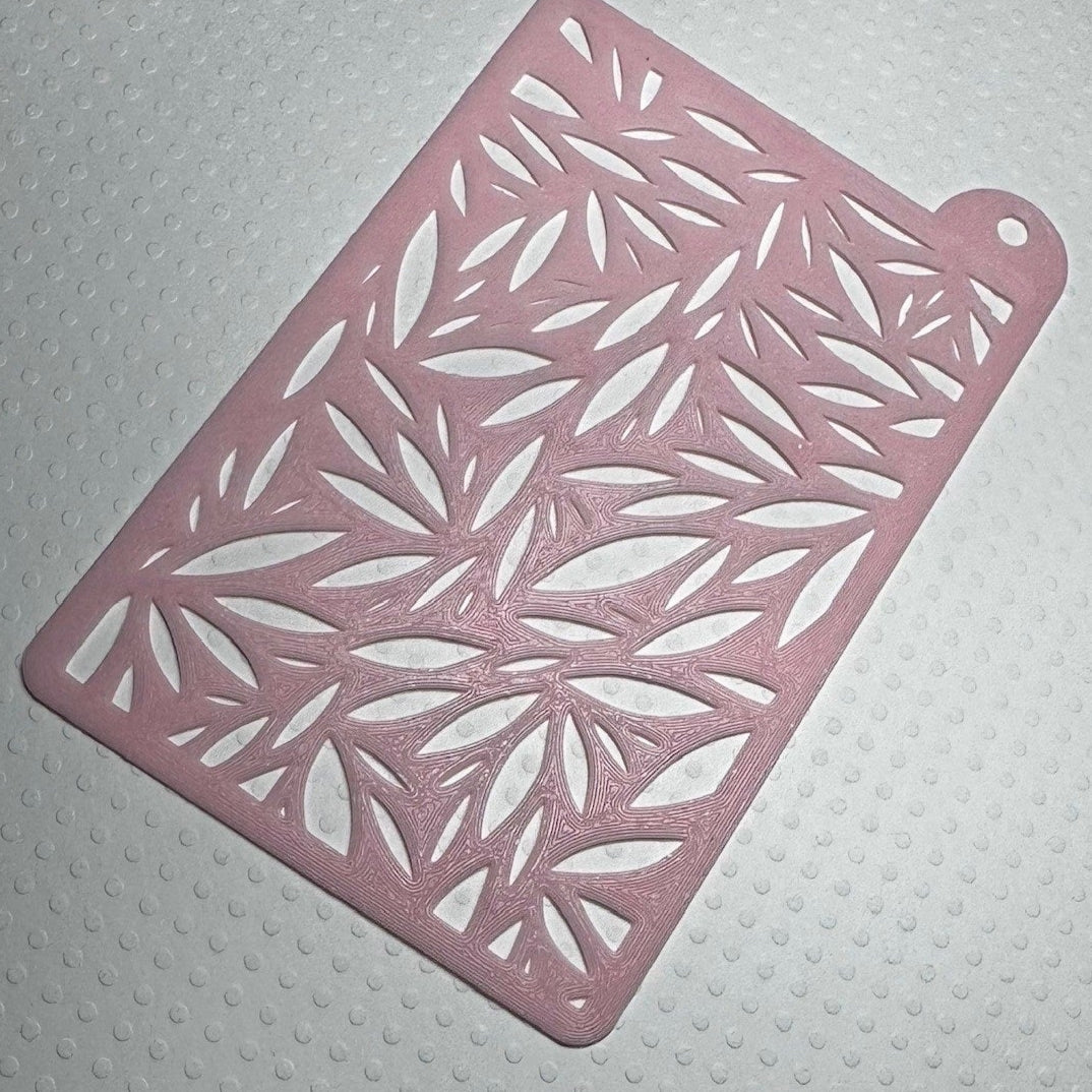 Plantilla para Arcilla Polimérica Hojas M080 - 12X8