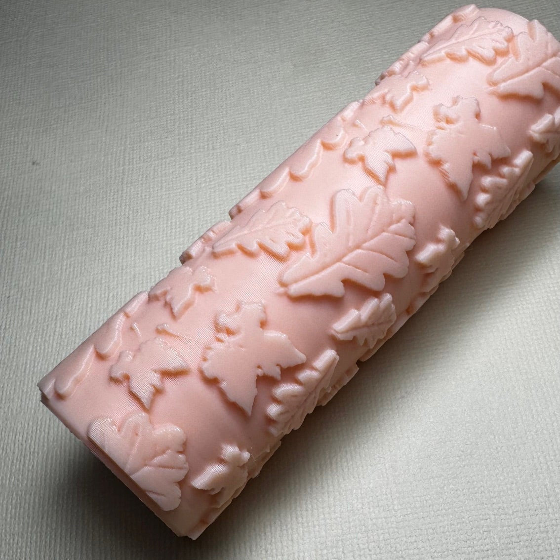 Rodillo de arcilla polimérica RODILLOS TEXTURA HOJA G  - M0139