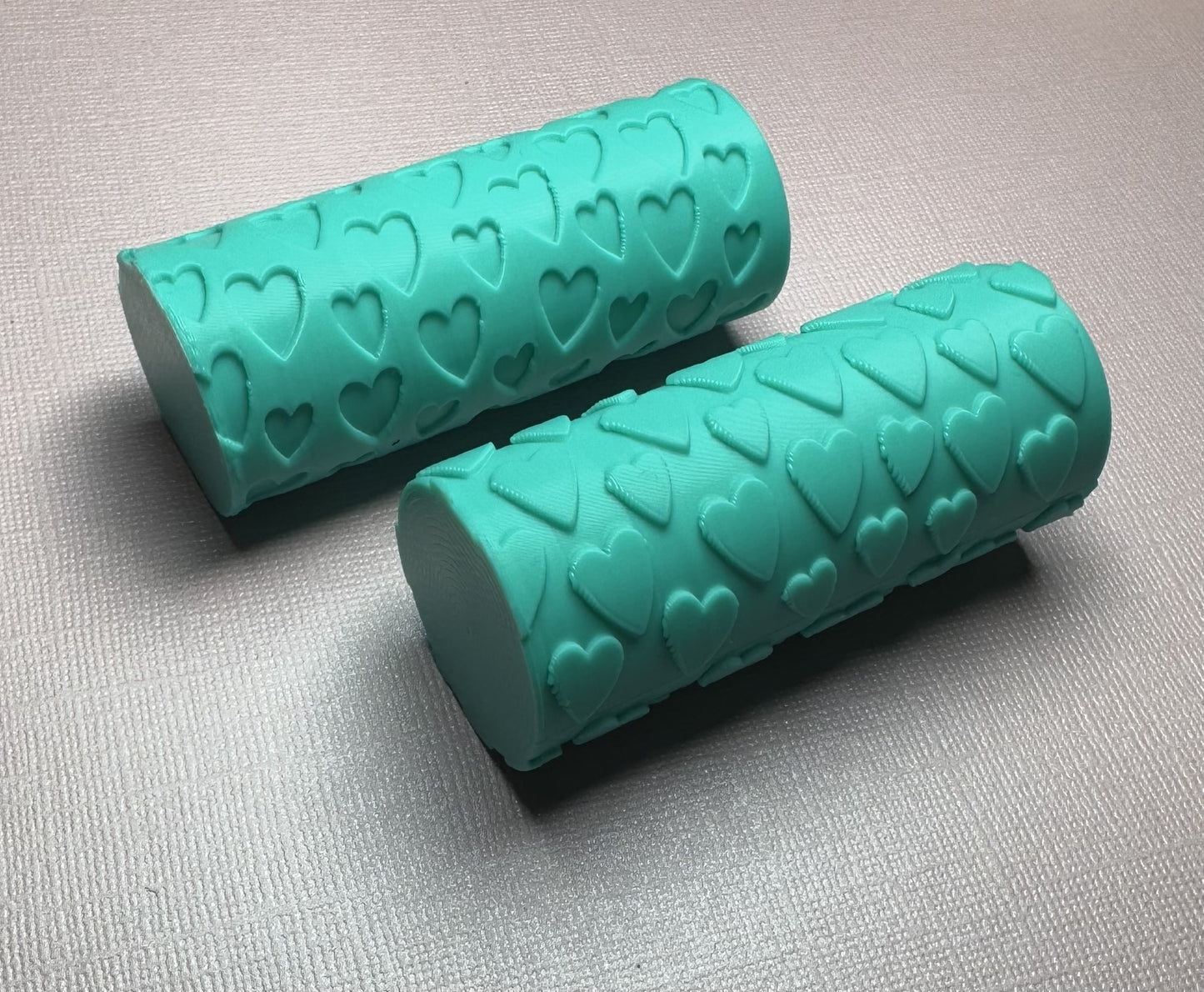 Rollo textura CORAZONES (positivo/negativo) - M108