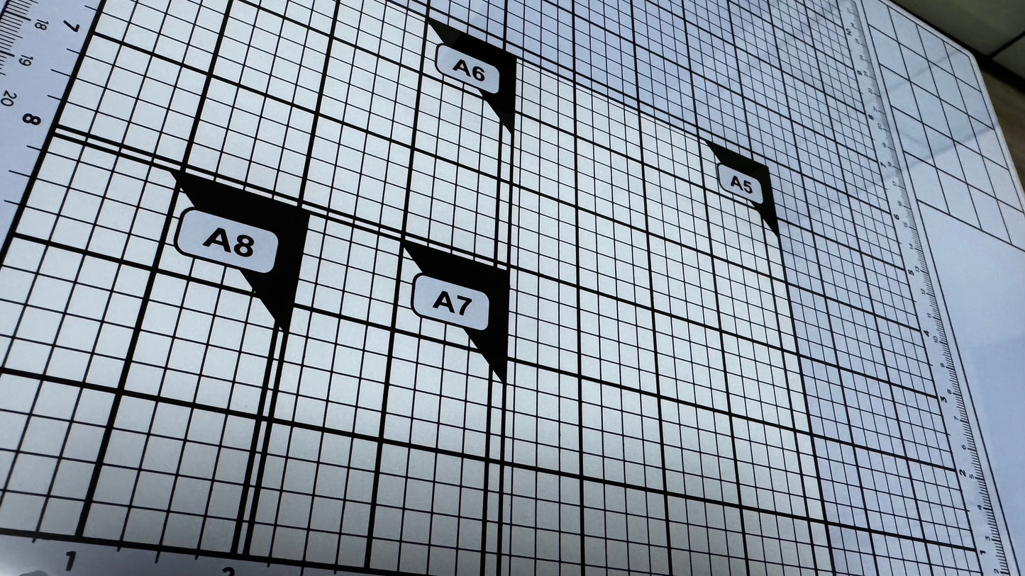 Tapete de medios mixtos de vidrio CRAFTS & CO. H003