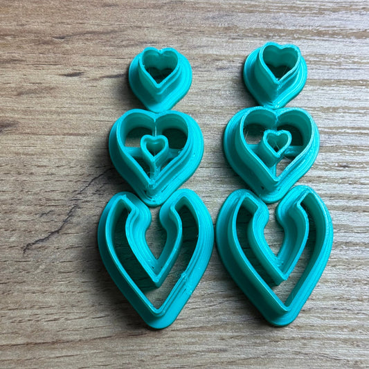 Cortador para Arcilla Polimérica Forma VALENTINE COMBO M092