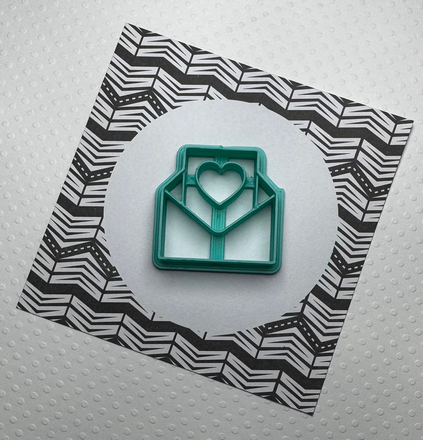 Cortador para Arcilla Polimérica SOBRE CON CORAZON -M091